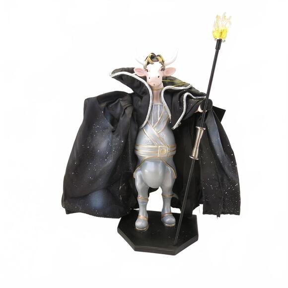 Cow Parade Roy of "Siegfried and Roy" Ceramic Figurine #7281 Vintage 2003 - Picture 1 of 5